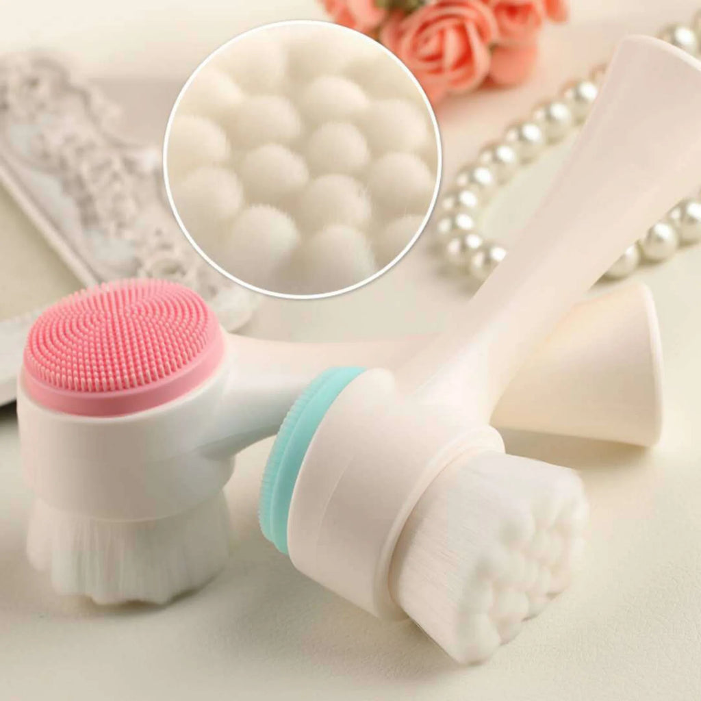 Double Sided Facial Brush