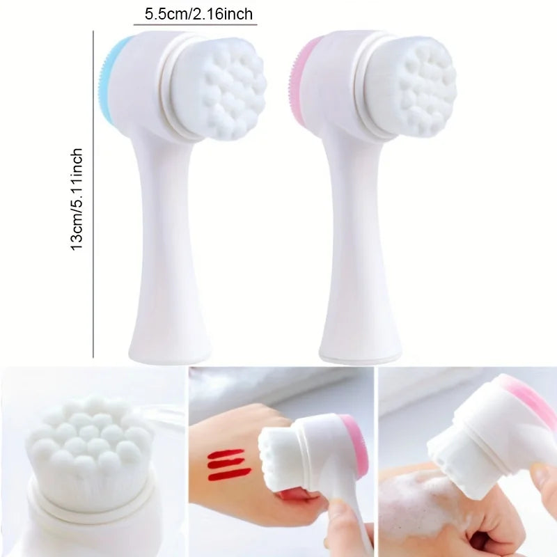 Double Sided Facial Brush