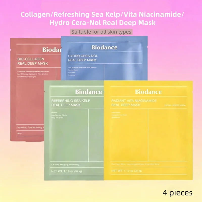 Hydrating Overnight Face Masks 4pcs